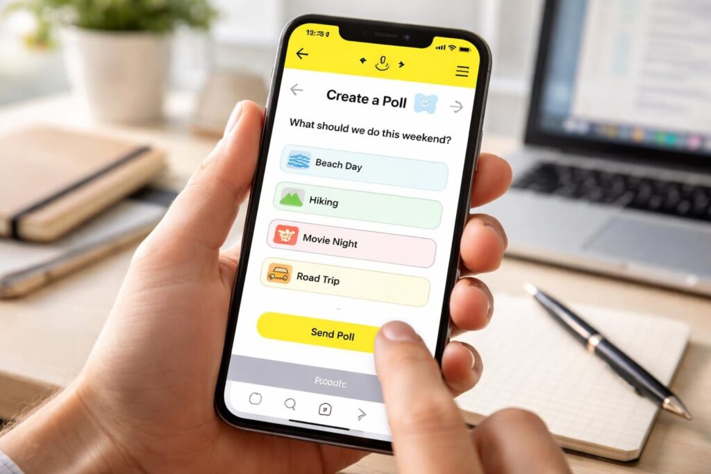 Apprenez comment faire un sondage sur Snap en moins de 5 minutes
