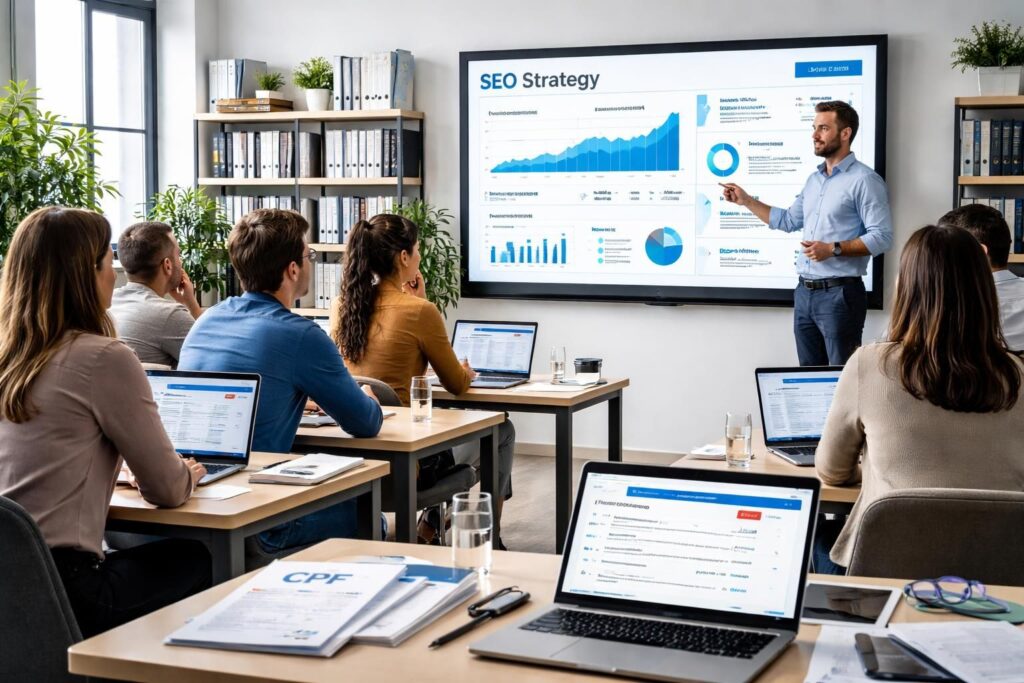 Les clés d’une formation SEO avec CPF pour the business legion réussie