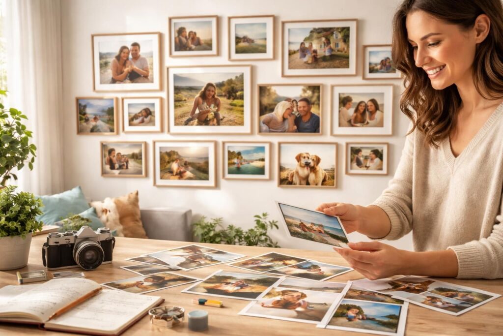 Comment choisir les bonnes photos pour votre photowall