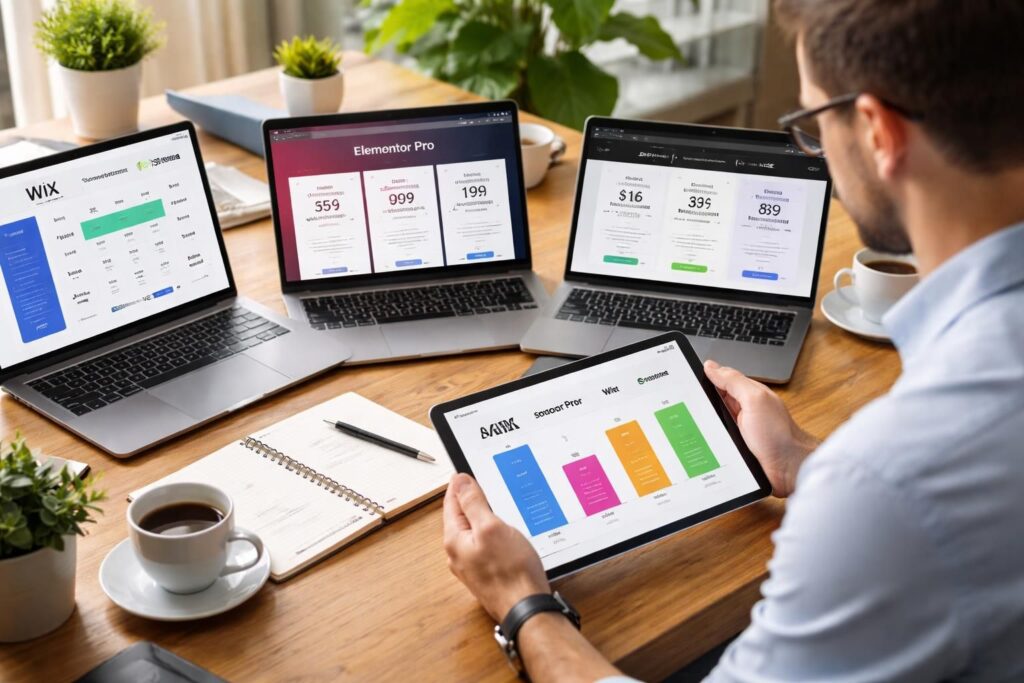 Comment le prix d&rsquo;Elementor pro se compare-t-il aux autres constructeurs de pages ?