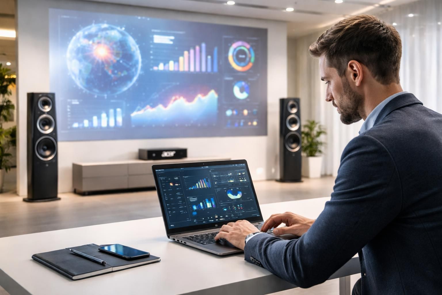 découvrez comment piloter la projection et le son via un pc portable acer sans aucun bug dans notre showroom. astuces et solutions pour une expérience fluide et sans interruption.
