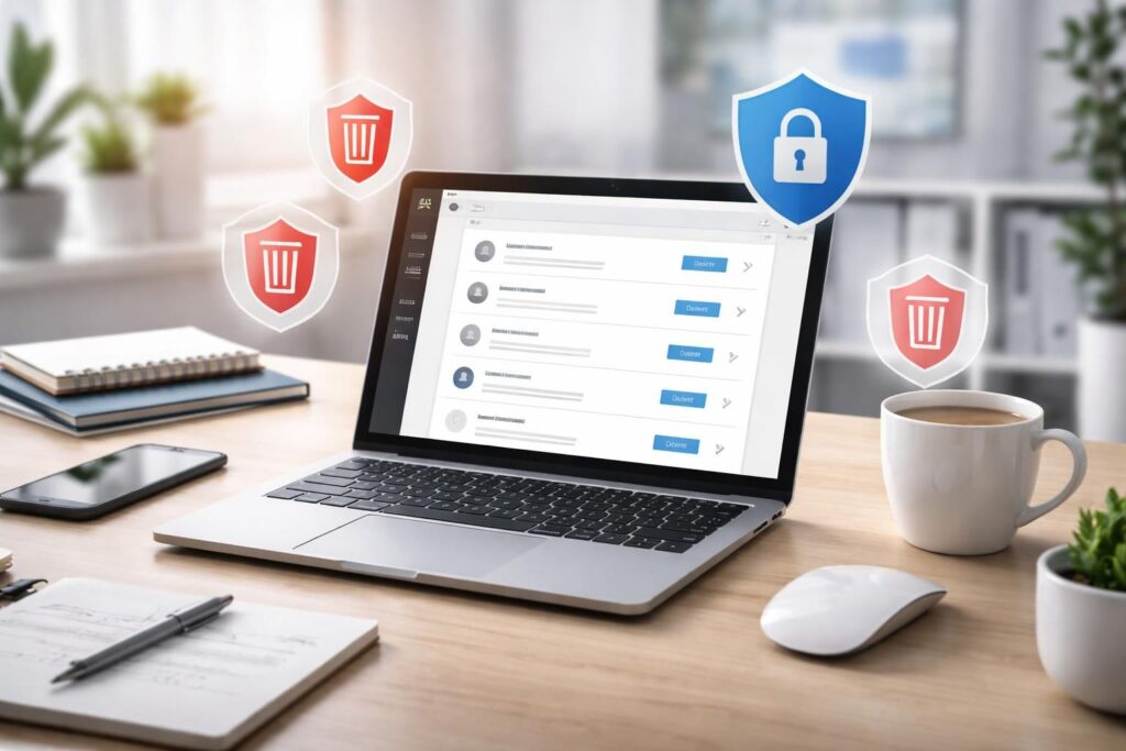 Top 5 raisons d’utiliser Deseat Me pour supprimer ses comptes sur Internet dès aujourd’hui